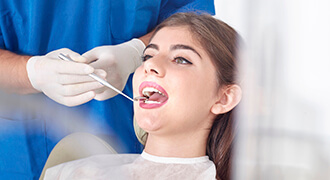 Tyler dental patient undergoing root canal treatment